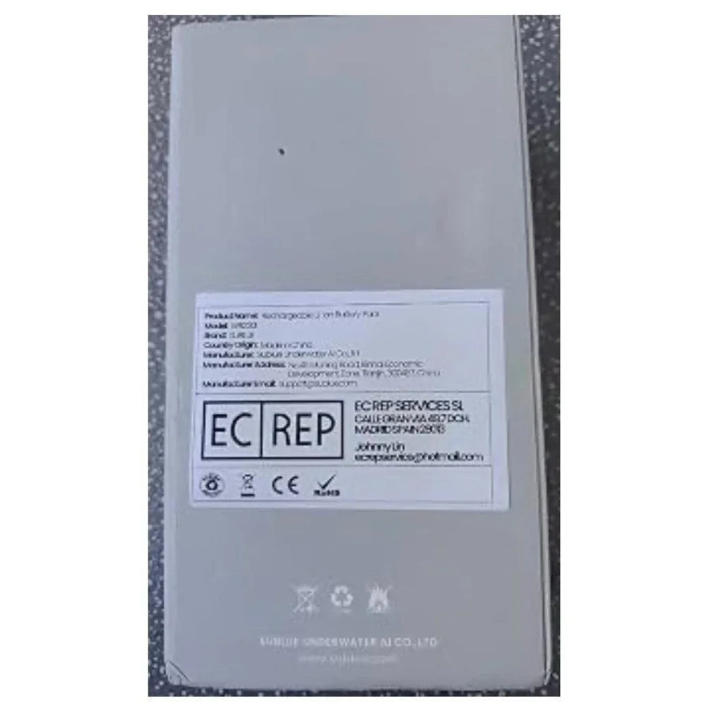 Sublue 159.8Wh 10800mAh Li-Ion Battery For Navbow Tini Swii Underwater Scooter